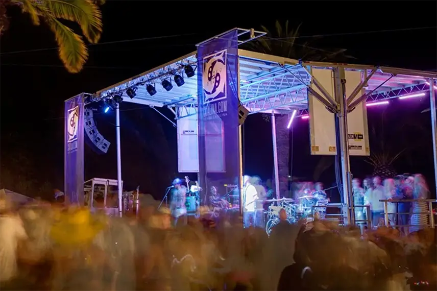 Stageline SL100 Mobile Stage Rental in Phoenix